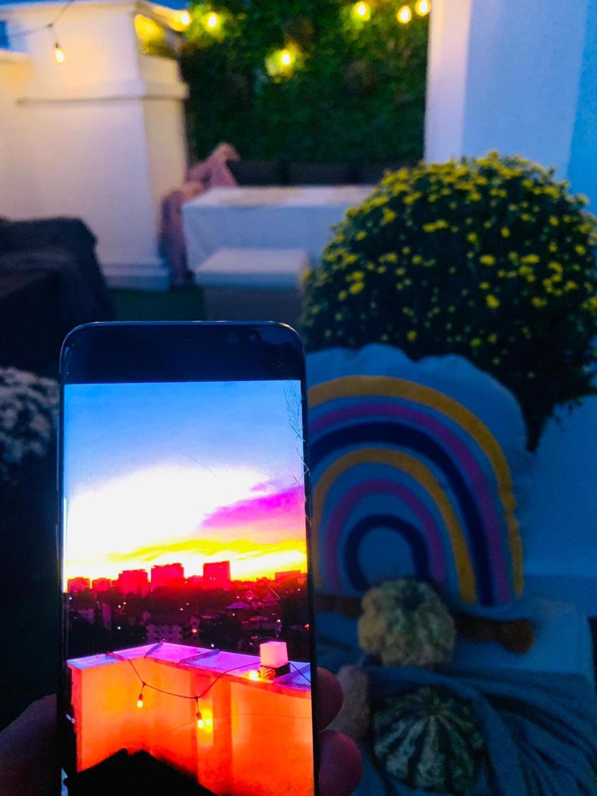 Penthouse Aeroport Iasi Apartment Bagian luar foto